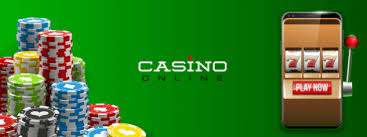 Orden casino online med spelmarker och en smartphone med ett banditspel